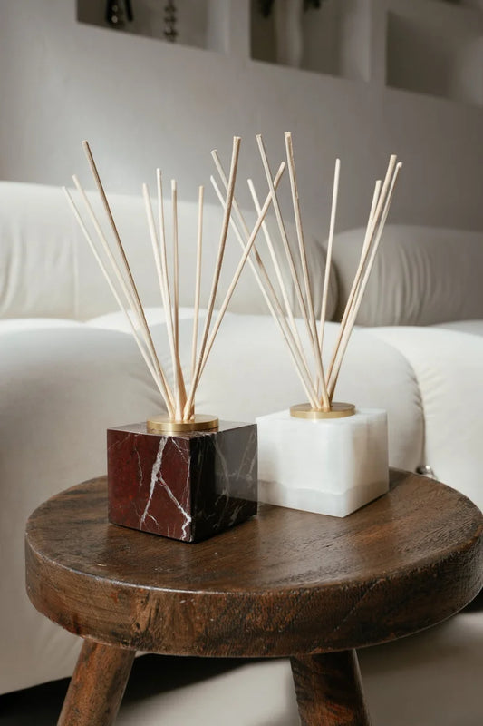 Deep Red Marble Stone Diffuser