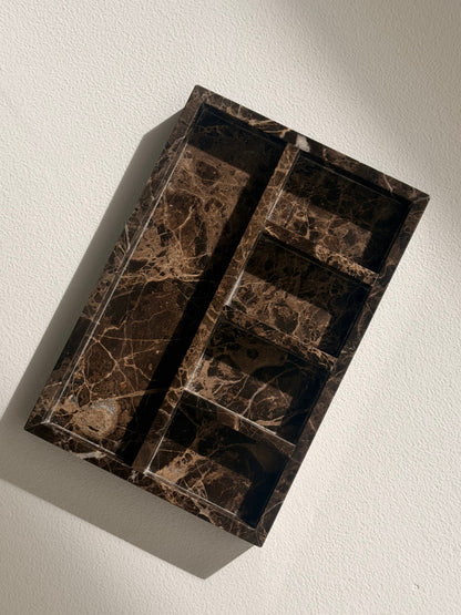 Emperador Brown Jewellery Tray