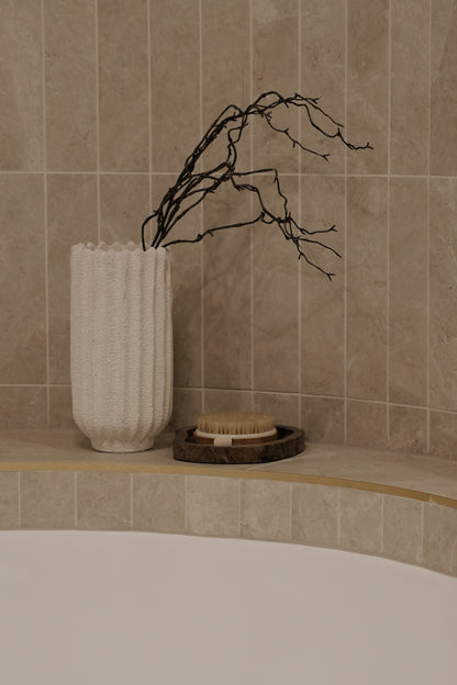 Emperador Brown marble Asymmetrical Tray
