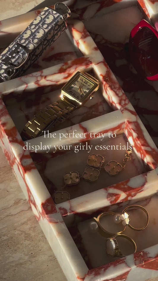 Bulgari Marble Jewellery Tray